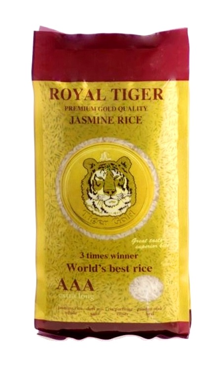 Riso profumato jasmine Premium Gold Quality - Royal Tiger 1 Kg.